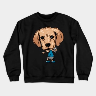 PUPPY DISCUS Crewneck Sweatshirt